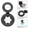 alpha ring by Calextotics Ballstretcher Silicone Magnum Alpha Noir